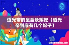 道光帝到底有几个妃子 道光帝的皇后及嫔妃