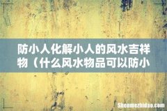 什么风水物品可以防小人 防小人化解小人的风水吉祥物