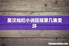 星汉灿烂小说延姬第几集变坏