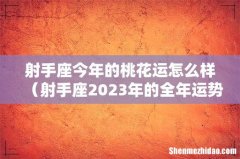 射手座2023年的全年运势 射手座今年的桃花运怎么样