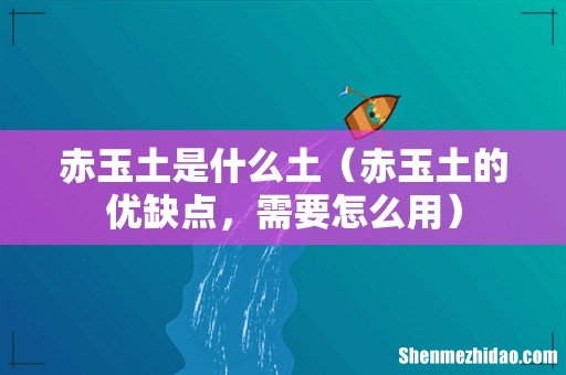 赤玉土的优缺点,需要怎么用 赤玉土是什么土