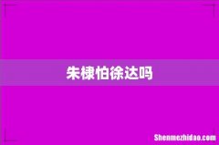 朱棣怕徐达吗
