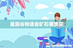 星露谷物语金矿石哪里买