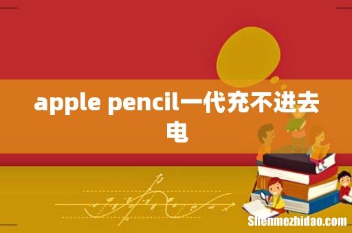apple pencil一代充不进去电