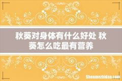 秋葵对身体有什么好处 秋葵怎么吃最有营养