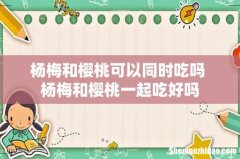 杨梅和樱桃可以同时吃吗 杨梅和樱桃一起吃好吗
