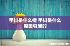 手抖是什么病 手抖是什么原因引起的