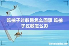 吃柚子过敏是怎么回事 吃柚子过敏怎么办