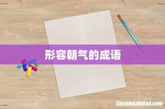 形容朝气的成语