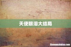 天使眼泪大结局