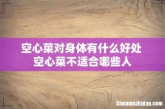 空心菜对身体有什么好处 空心菜不适合哪些人