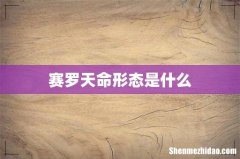 赛罗天命形态是什么