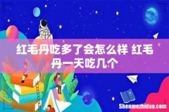 红毛丹吃多了会怎么样 红毛丹一天吃几个