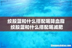 绞股蓝和什么搭配喝降血脂 绞股蓝和什么搭配喝减肥