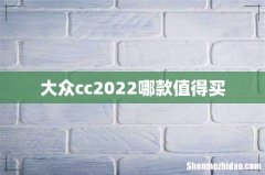 大众cc2022哪款值得买
