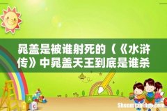 《水浒传》中晁盖天王到底是谁杀死的 晁盖是被谁射死的