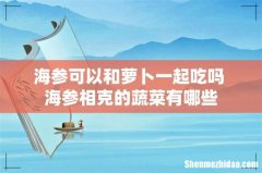 海参可以和萝卜一起吃吗 海参相克的蔬菜有哪些