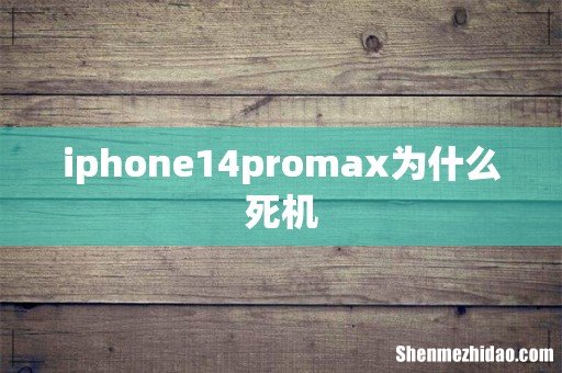 iphone14promax为什么死机