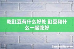 吃豇豆有什么好处 豇豆和什么一起吃好