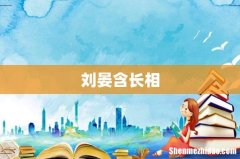 刘晏含长相