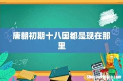 唐朝初期十八国都是现在那里