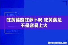 吃黄芪能吃萝卜吗 吃黄芪是不是容易上火