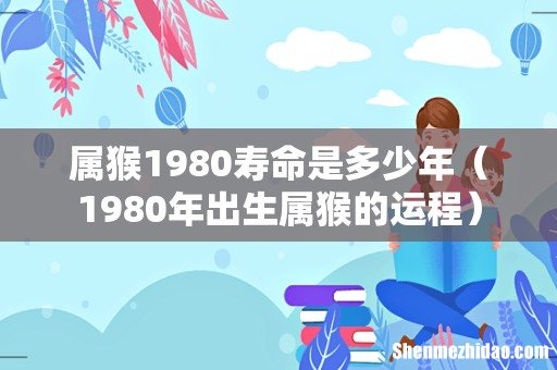 1980年出生属猴的运程 属猴1980寿命是多少年