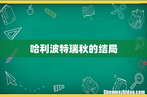 哈利波特瑞秋的结局