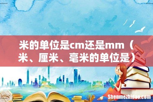 米、厘米、毫米的单位是 米的单位是cm还是mm