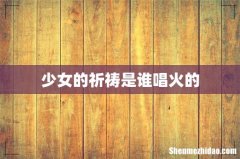 少女的祈祷是谁唱火的