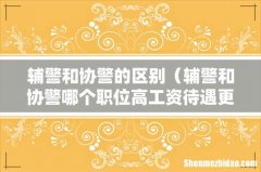 辅警和协警哪个职位高工资待遇更好 辅警和协警的区别