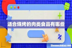 适合烧烤的肉类食品有哪些