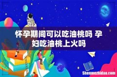 怀孕期间可以吃油桃吗 孕妇吃油桃上火吗