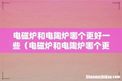 电磁炉和电陶炉哪个更好用 电磁炉和电陶炉哪个更好一些