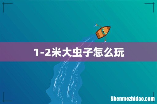 1-2米大虫子怎么玩