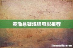 黄渤悬疑烧脑电影推荐