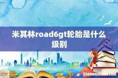 米其林road6gt轮胎是什么级别