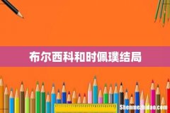 布尔西科和时佩璞结局