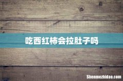 吃西红柿会拉肚子吗