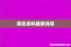 周迅资料最新消息