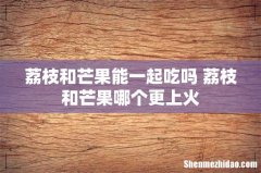 荔枝和芒果能一起吃吗 荔枝和芒果哪个更上火