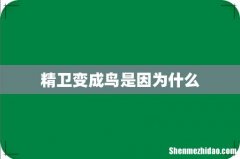 精卫变成鸟是因为什么