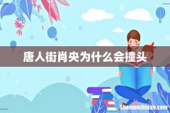 唐人街肖央为什么会撞头