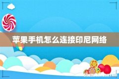 苹果手机怎么连接印尼网络