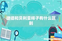 捷德和贝利亚样子有什么区别