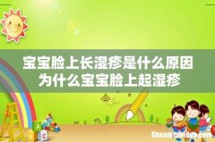 宝宝脸上长湿疹是什么原因 为什么宝宝脸上起湿疹