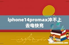 iphone14promax冲不上去电快充