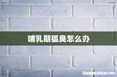 哺乳期狐臭怎么办