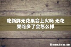 吃新鲜无花果会上火吗 无花果吃多了会怎么样