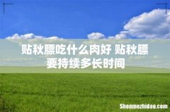 贴秋膘吃什么肉好 贴秋膘要持续多长时间